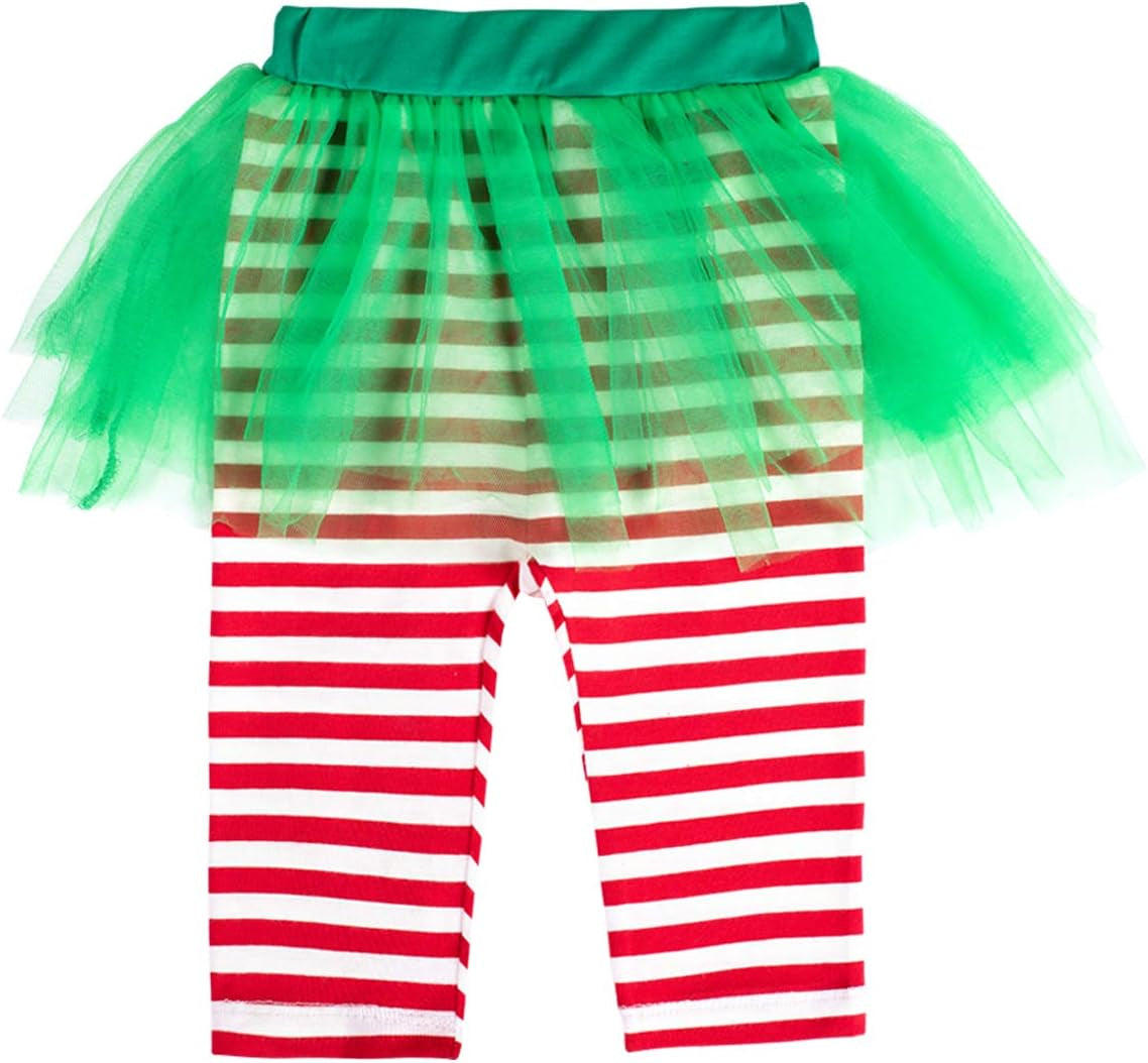 Baby Girls Newborn 1St Christmas Costume Tutu Dress Santa Claus Outfit Set
